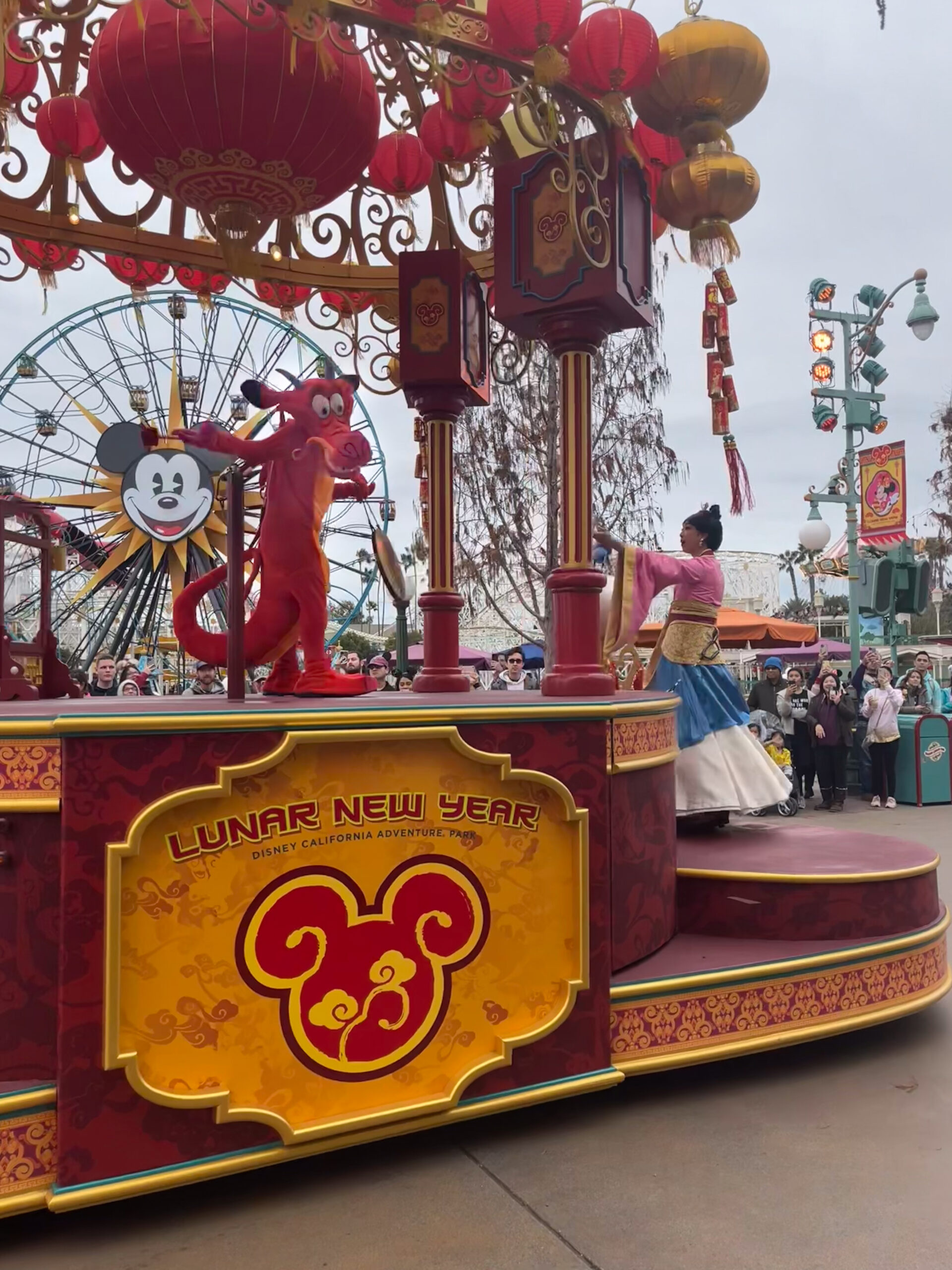 Disneyland Lunar New Year Mulan Procession