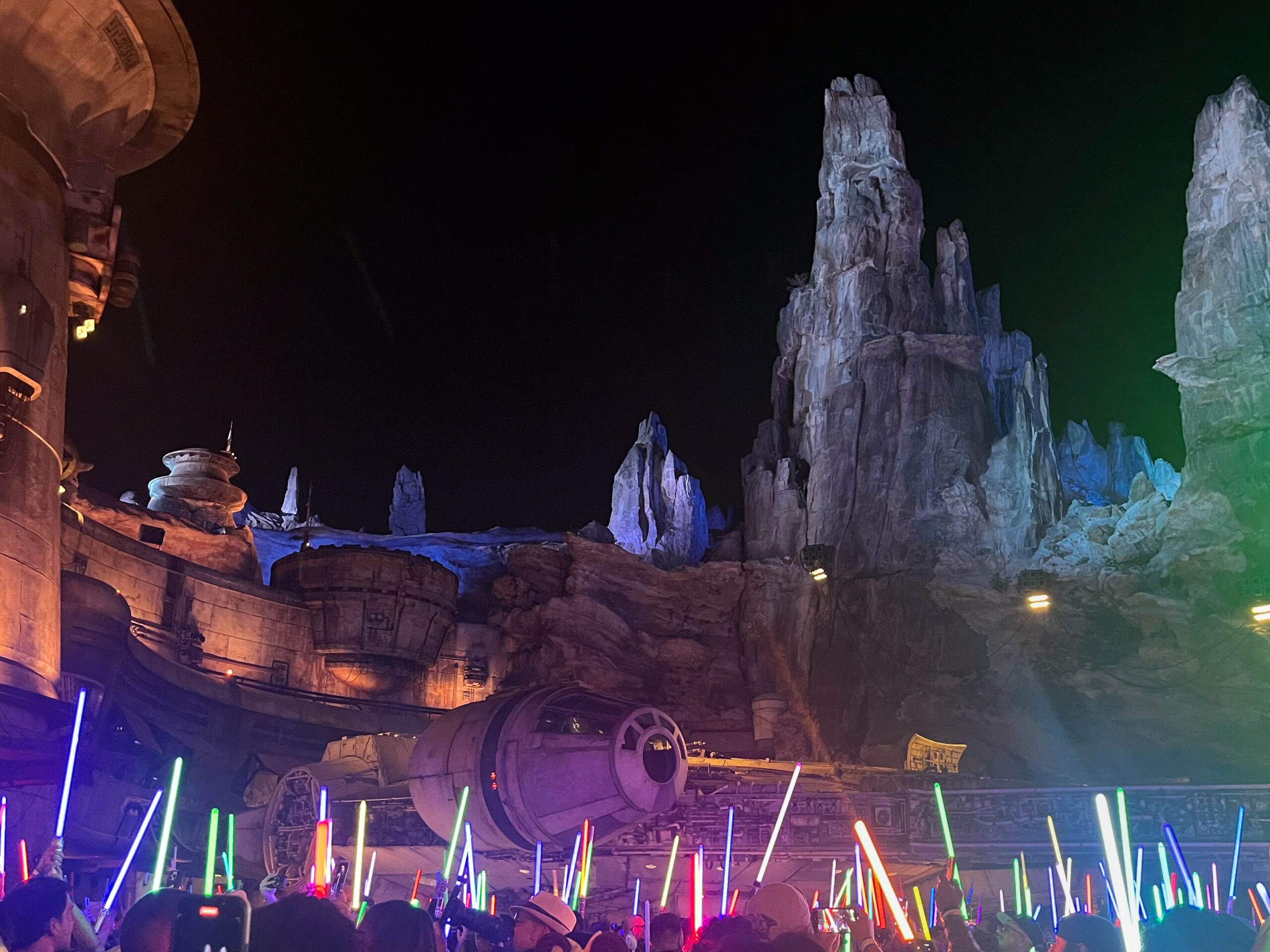 Lightsaber Meet-Up at Star Wars Nite Disneyland