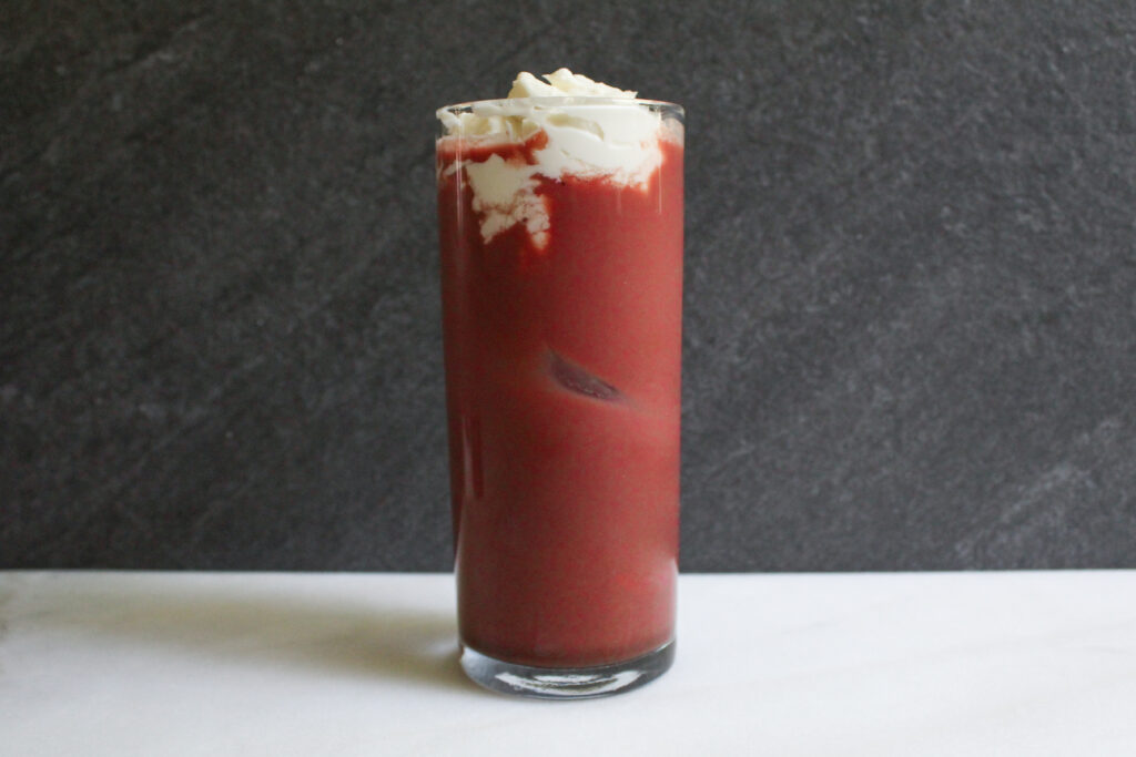 Red Gamma Gulp Cold Brew Red Gamma Gulp Cold Brew Red Velvet Cold Brew with Cream Cheese Cold Foam